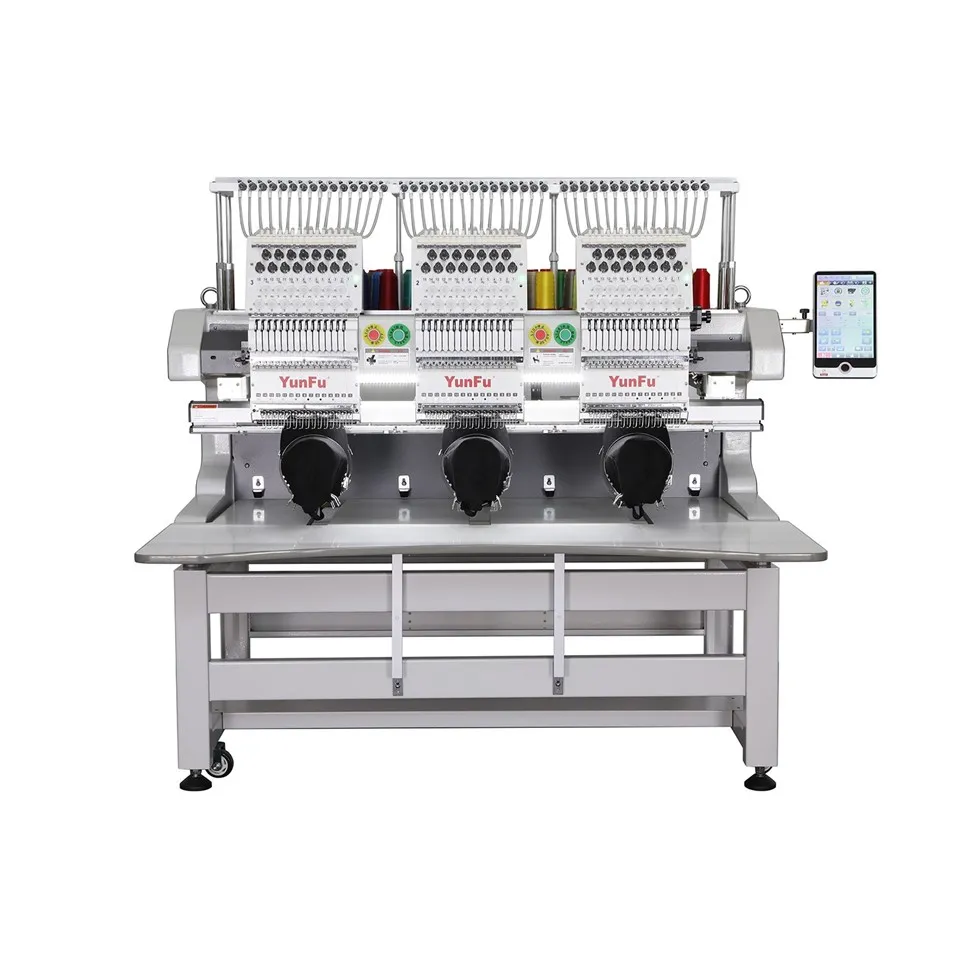 3-Head Industrial Automatic Embroidery Machine suppliers
