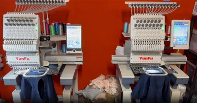 Feedback Kliyan an kontan: De machin brode modèl MT, yon nouvo ak yon ansyen,...