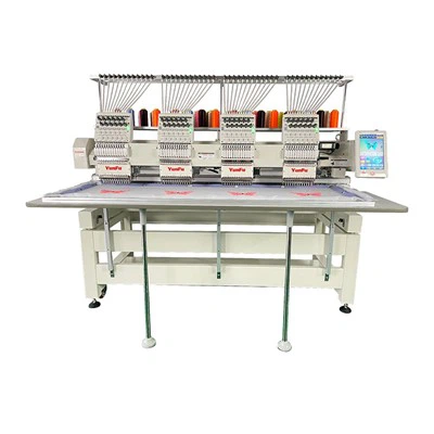 4 tèt bouchon brode machin enfòmatik