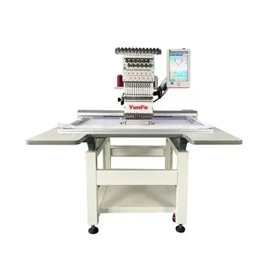 Ki pi popilè 500 * 800mm Big Single Head Broderie machin