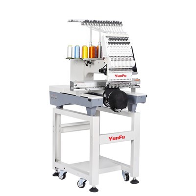 2025 Nouvo Single-Head 12-Machin brode zegwi, vèsyon òdinatè, itilizasyon lakay, mayo plat