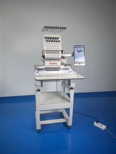 Yunfu Kay Sèvi ak Efikasite Brode ak 210 * 360mm Zòn Travay