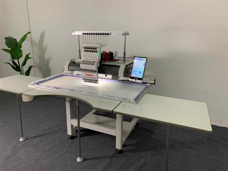 YUNFU 500*1200mm Working Area Hot Sale Best Price Computer Embroidery Machine suppliers